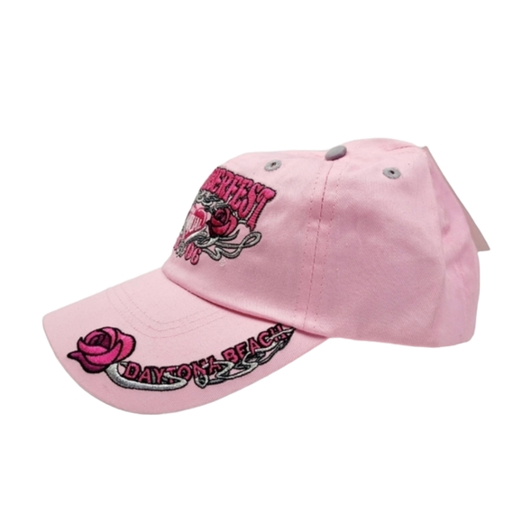 14th Annual 2006 Biketoberfest Pink Basrball Hat/Cap Hook & Loop Closure - Picture 6 of 12